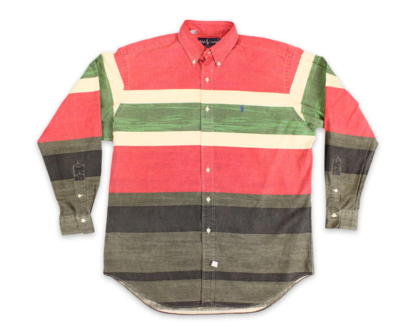 90's Ralph Lauren Southwest Striped Vintage Button Shirt