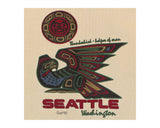90's Seattle Washington Thunderbird Vintage Logo