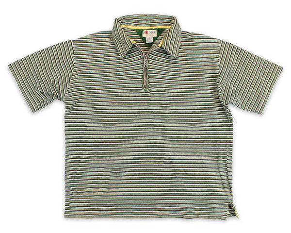 90's Oxide Striped Streetwear Vintage Polo Shirt