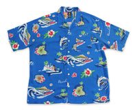 Vintage 90s Bugs Bunny Surf Mens Hawaiian Shirt | REVIVAL Clothing