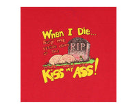 Vintage 80's Kiss My Ass Funny T-Shirt
