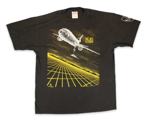 Vintage 90s KC-10 Fighter Jet T-Shirt │ REVIVAL Clothing