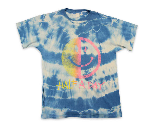 90s Smiley Face Tie Dye Vintage T-Shirt | REVIVAL Clothing