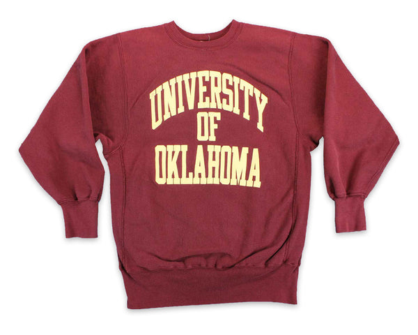 Vintage 90's Oklahoma Sooners Champion Reverse Weave Sweatshirt