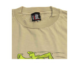 Vintage 90s Giant T-Shirt Clothing Tag on a Pearl Jam Tee