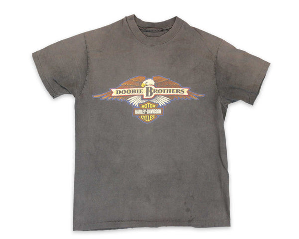 Vintage 80s Doobie Brothers Harley Davidson T-Shirt │ yoREVIVAL Clothing