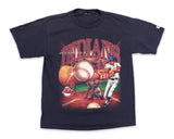 90's Cleveland Indians Big Hit Vintage Baseball T-Shirt