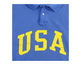 Vintage 90s Polo Sport USA Mens Shirt Detail