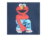 Vintage 90s Elmo Hip Hop T-Shirt Detail