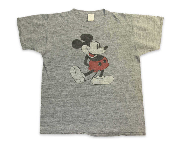 Vintage 60s Mickey Mouse Rayon T Shirt | REVIVAL Clothing