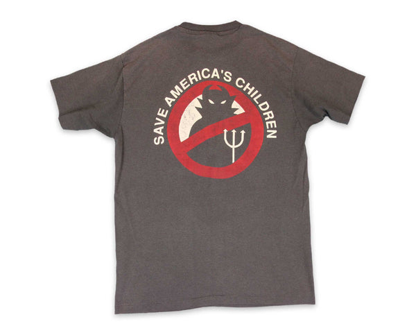 Vintage 80s Save America's Children Anti-Satan T-Shirt │ REVIVAL Clothing
