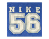 1980's Nike Advertising Spell Out Football Logo