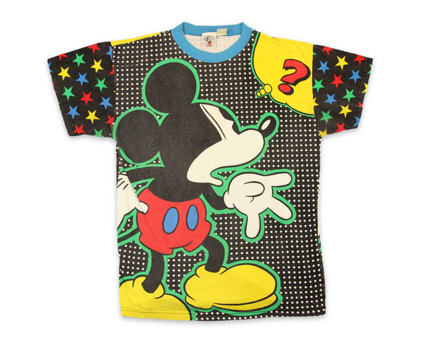 90s Mickey Mouse All Over Print Vintage T-Shirt | REVIVAL Clothing