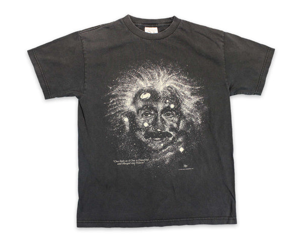 90's Albert Einstein Galaxy Vintage T-Shirt