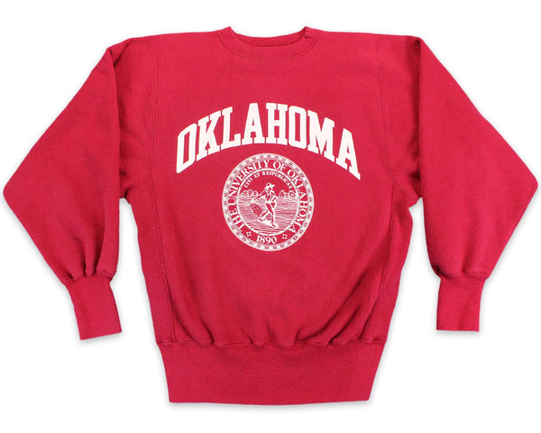 90s Champion Reverse Weave Oklahoma Sooners Vintage Sweatshirt
